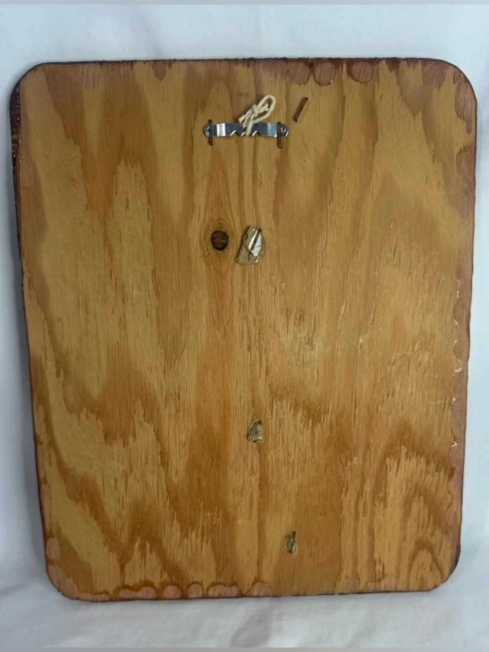 Vintage Wooden Wall Plaque “My Faith Prayer” Floral Butterfly Decor 9.5x11.5